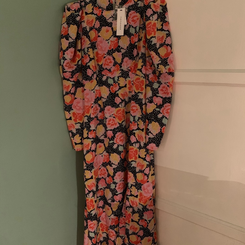 Floral ankle length dress